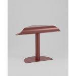 Журнальный столик Cornea металл бордовый