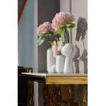 Вазы керамические комплект IST-066, 4 предмета, белый