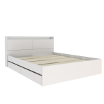 Кровать Астра (с ящиками) белый  1600х2000