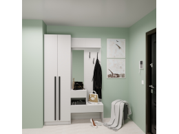 Набор прихожая Бостон(вешалка В1 + шкаф Ш 600)