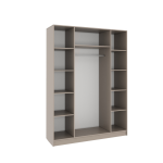 Шкаф Бостон 1600*2200*520 (Бежевый / Глиняно серый)