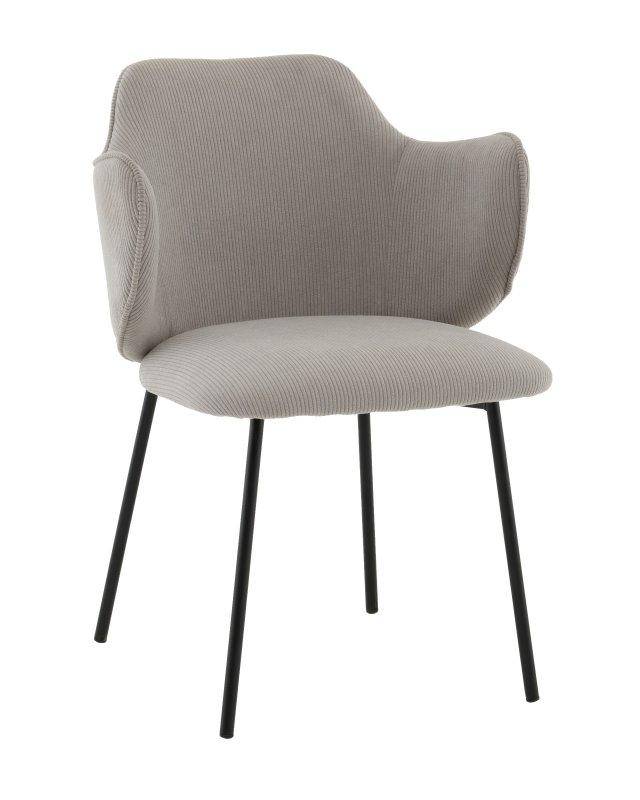 Стул Джиннет NEW велюр светло-серый Стул Джиннет NEW велюр светло-серый