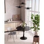 Стул Eila с подушкой пластик серый