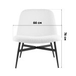 Кресло лаунж  Ease коричневый