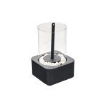 Биокамин настольный "SQUARE", 17x17x25,5 см, из металла, стекла