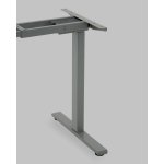 Подстолье для стола с электроприводом и регулировкой высоты, 2 мотора, память 3 уровня высоты, серый