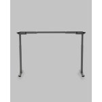 Подстолье для стола с электроприводом и регулировкой высоты, 2 мотора, память 3 уровня высоты, серый