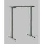 Подстолье для стола с электроприводом и регулировкой высоты, 2 мотора, память 3 уровня высоты, серый