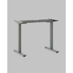 Подстолье для стола с электроприводом и регулировкой высоты, 2 мотора, память 3 уровня высоты, серый