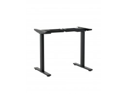 Подстолье для стола с электроприводом и регулировкой высоты, 2 мотора, память 3 уровня высоты,черный