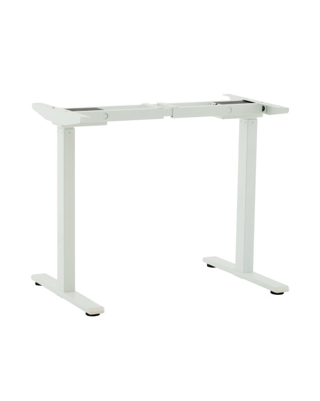 Подстолье для стола с электроприводом и регулировкой высоты, 2 мотора, память 3 уровня высоты, белый