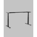 Подстолье для стола с электроприводом и регулировкой высоты, 2 мотора, память 4 уровня высоты,черный