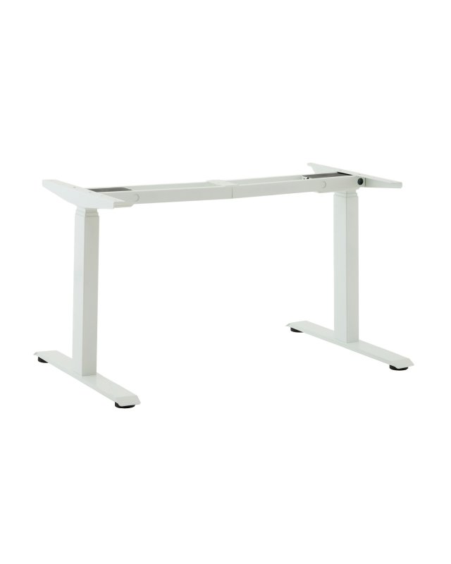 Подстолье для стола с электроприводом и регулировкой высоты, 2 мотора, память 4 уровня высоты, белый