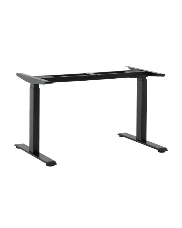 Подстолье для стола с электроприводом и регулировкой высоты, 2 мотора, память 4 уровня высоты,черный