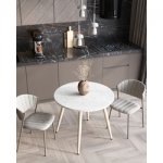 Стол обеденный Nymphaea D110 терраццо