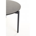 "Диего" журнальный стол из HPL 120х60 H40, каркас темно-серый (RAL7024), цвет "серый гранит"