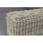 "Боно" диван из искусственного ротанга трехместный, цвет бежевый