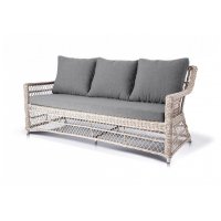 "Гранд Латте" диван трехместный из искусственного ротанга, цвет бежевый "Гранд Латте" диван трехместный из искусственного ротанга, цвет бежевый