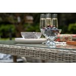 "Неаполь" обеденная группа плетеная из искусственного ротанга, цвет соломенный