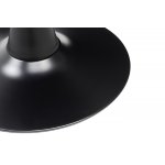 "Беллини" пластиковый круглый стол Ø80см, цвет темно-серый