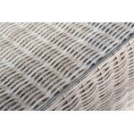 "Лунго" трансформирующаяся лаунж-зона из искусственного ротанга, цвет бежевый