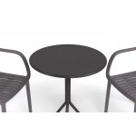 "Мохито" обеденная группа на 2 персоны, цвет темно-серый