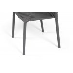 "Мохито" обеденная группа на 2 персоны, цвет темно-серый