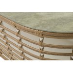 "Валенсия" журнальный столик из искусственного ротанга, цвет соломенный