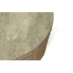 "Валенсия" журнальный столик из искусственного ротанга, цвет соломенный