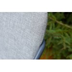 "Марокко" стул из текстилена nanotex, алюминиевый каркас, цвет серый