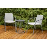 "Марокко" стул из текстилена nanotex, алюминиевый каркас, цвет серый