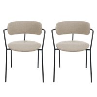 Комплект из 2-х стульев Ant букле латте