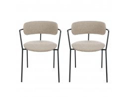 Комплект из 2-х стульев Ant букле латте