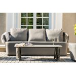 "Флоренция" лаунж-зона из искусственного ротанга, цвет графит