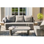 "Флоренция" лаунж-зона из искусственного ротанга, цвет графит