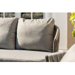 "Флоренция" лаунж-зона из искусственного ротанга, цвет графит