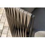 "Флоренция" лаунж-зона из искусственного ротанга, цвет графит