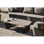 "Флоренция" лаунж-зона из искусственного ротанга, цвет графит