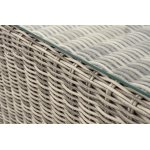 "Боно" журнальный столик из искусственного ротанга, цвет бежевый