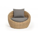 "Барселона" кресло из искусственного ротанга, цвет соломенный "Барселона" кресло из искусственного ротанга, цвет соломенный