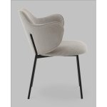 Стул Джиннет NEW велюр светло-серый Стул Джиннет NEW велюр светло-серый