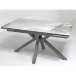 Стол Кентукки ЛАЙТ 140 PANDORA LIGHT, керамика / ЛАТТЕ, М-City