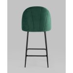 Стул полубарный Логан SN велюр зелёный