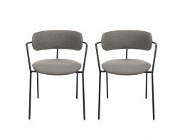 Комплект из 2-х стульев Ant букле серый