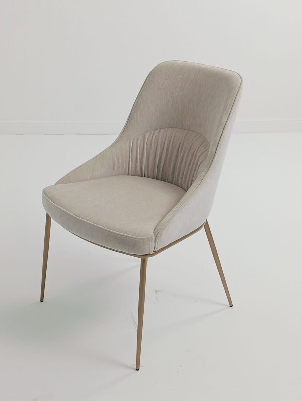 Стул АБРИОЛА (ABRIOLA) цвет ЛАТТЕ BOSTON-102, ткань / шампань, ®DISAUR