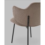Стул Джиннет NEW велюр капучино