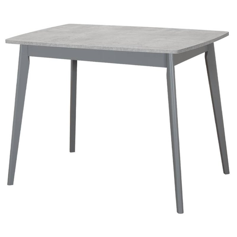 Стол Oslo раскладной 100-130x80x76см, Бетон Лайт, серый Стол Oslo раскладной 100-130x80x76см, Бетон Лайт, серый