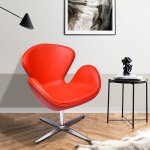 Кресло SWAN STYLE CHAIR красный