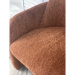 Кресло CUBE OTE SEA-500 Бронзовый,ткань/каркас металл в обивке бронзового цвета OTE SEA 500 ®DISAUR