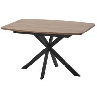 Стол АРИЗОНА 130 ДУБ КУНЕО / Черный каркас М-City